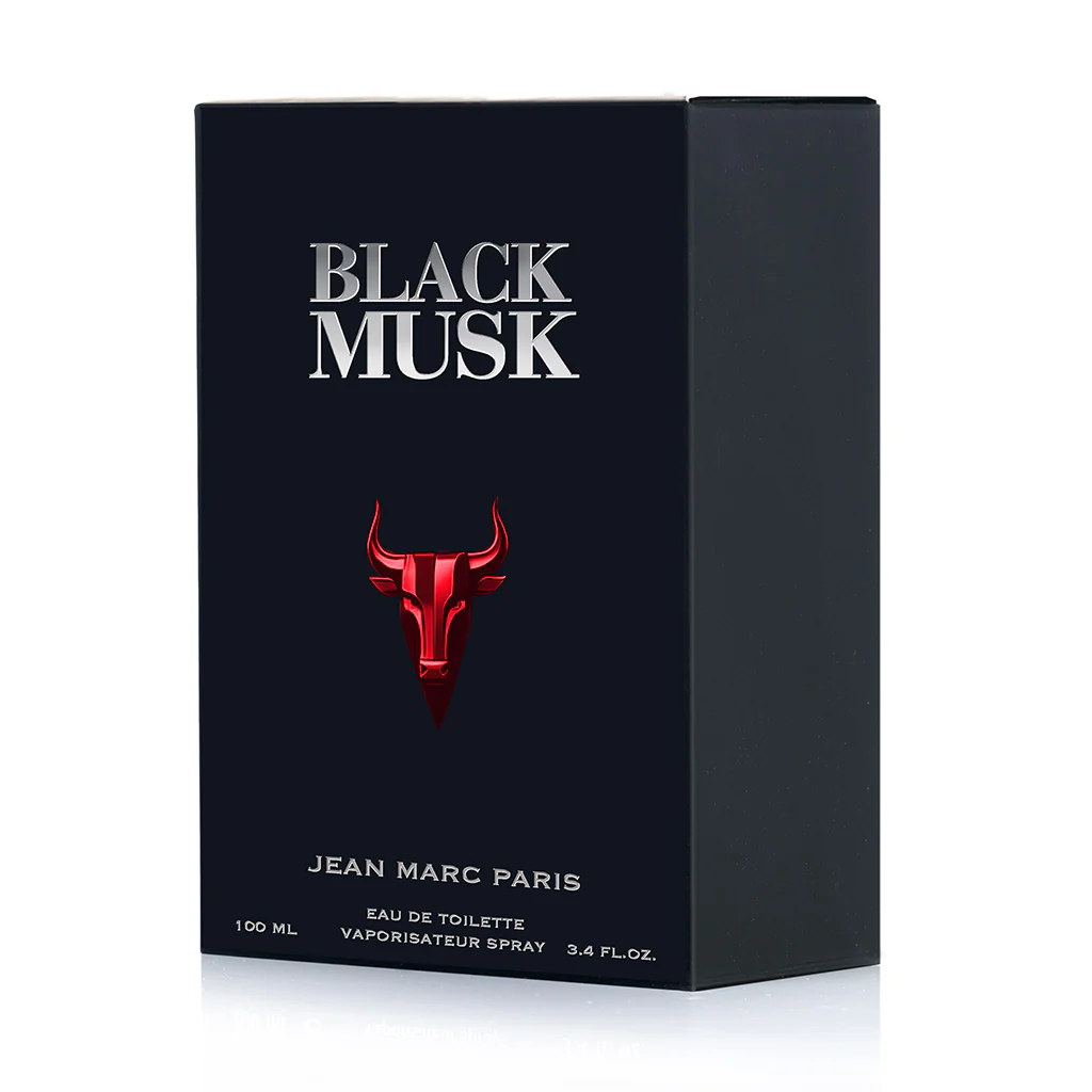 Black Musk Homme Eau de Toilette Spray 100ml/3.4oz - Image 3