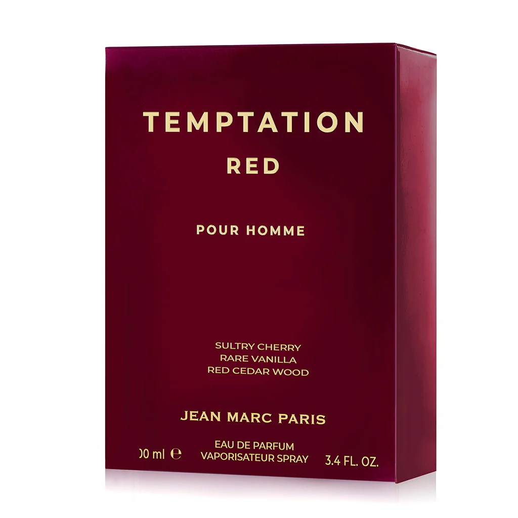 Temptation RED Pour Homme EDP Spray 3.4oz / 100ml - Image 3